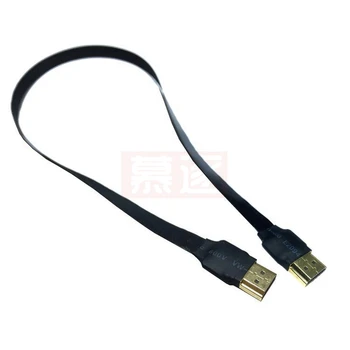 FPV HDMI je združljiv za 90 stopinj adapter 5 cm silikonski rokav za zaščito FPC traku ploščati kabel HDMI z razmikom 20 pin plug priključek