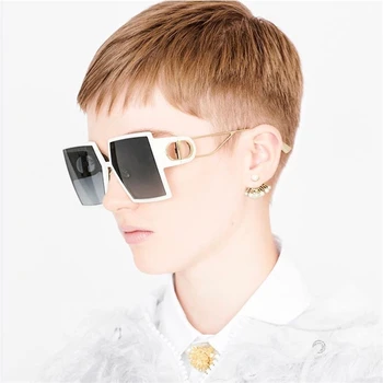 Moda Luksuzni Kvadratnih Sončna Očala Dame Moda Očala Blagovne Znamke Classic Oblikovalec Retro Sončna Očala Ženske Seksi Očala Unisex Odtenek