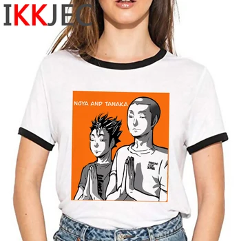 Haikyuu oblačil žensk tumblr grafični tees ženske kawaii estetske natisni t-shirt kawaii