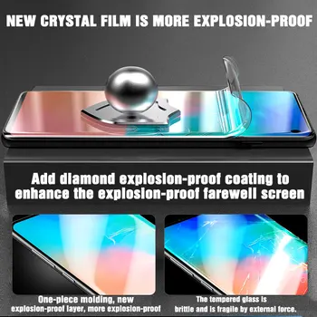 Spredaj Hydrogel Film Za Samsung S20 Ultra s20 plus Screen Protector For samsung A51 A71 a51 a71 51 71 m31 Fotoaparat Len Film
