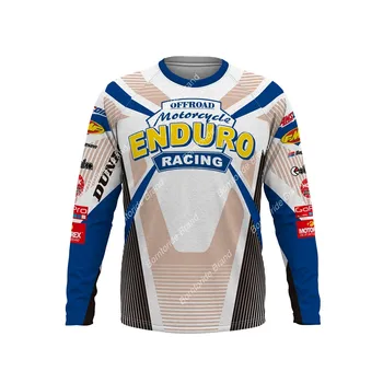 Motokros, Enduro Jersey mtb downhill jersey MX kolesarjenje gorsko 2021 kolo DH maillot ciclismo hombre hitro sušenje jersey
