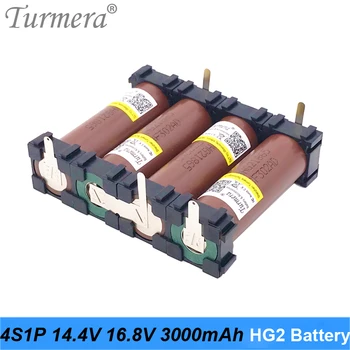 18650 HG2 Baterijo 3000mAh 30A 12,6 V za 25.2 V za Izvijač Baterije Shura Spajkanje 3S 4S 5S 6S Baterijski Paket po Meri MA17