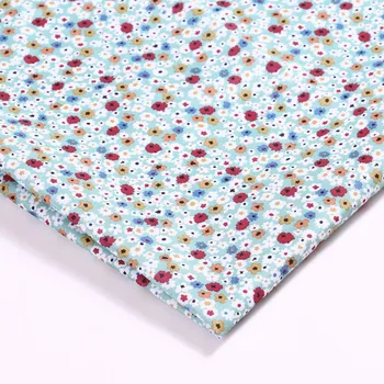 Barvna Pletene Cvetlični Poliester Tkanine, ki Jih Metrov Visoko kakovostne Domače Tekstilne Tkanine, Poliestrskih Tkanine, 100*150 cm