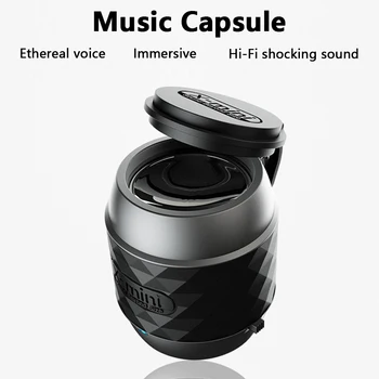 Prenosni Zunanji Brezžični Bluetooth Zvočnik Nepremočljiva Subwoofer 3D Stereo HI-fi Mini Stolpec Glasbeni Center caixa de som NFC/AUX