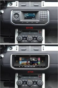 Android 10.0 8+128G Za Zemljišča, ki so Range Rover Evoque L538 2011-2018 Avto Multimedijski Predvajalnik, GPS Navi Auto Radio Vodja Enote za DSP Carplay
