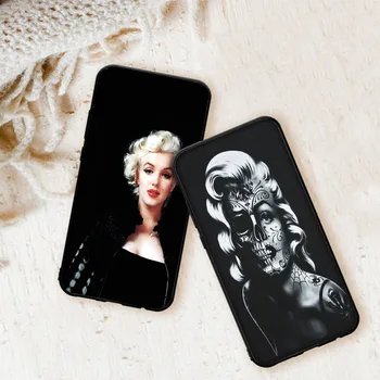 Marilyn Monroe Mehko Kritje velja za Samsung Galaxy A10 A10S A20 A30 A20S A20E A30S A40 A40S A50 A50S A70 A70S