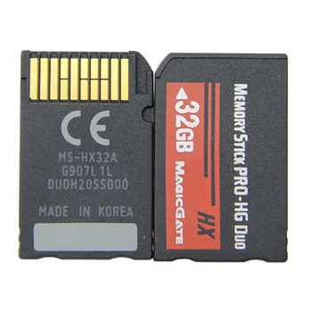 Za Sony PSP 1000 2000 3000 Pomnilniško Kartico 8GB 16GB 32GB Pomnilniško kartico memory Stick Pro HG Duo Polno Pravi Zmogljivosti HX Igre Igra s kartami, prednaložen
