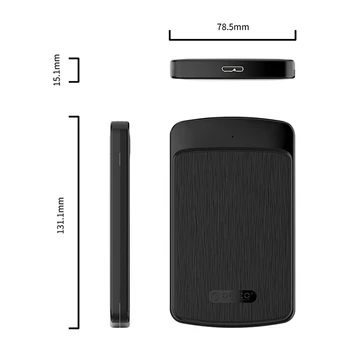 ORICO 2.5-palčni HDD Primeru, SATA, USB 3.0 Trdi Disk, Ohišje SSD Disk HDD Polje Podporo 4TB 5Gbps Zunanje Ohišje HDD Adapter