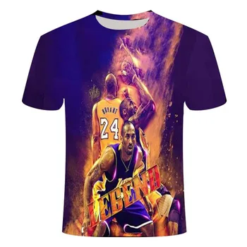 2021 poletje moda novo 3D tisk T-shirt klasičnih košarka znak miss večni bog, oblačila na debelo prilagajanje