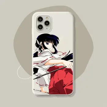 Inuyasha Japonske Anime Mehki Silikonski Primeru telefon za iPhone 11 12 Max Pro XS XR 8 7 6 6s Plus Kritje Coque
