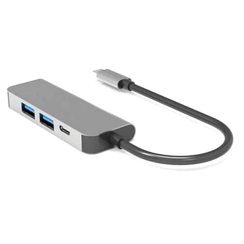 USB C do 4K Adapter HDMI Tip-C 4-V-1 Multi-Port Hub Večfunkcijsko Pretvornik za Prenosne računalnike