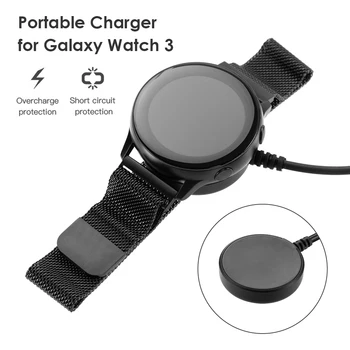 Za Samsung Galaxy Hitro Polnilnik Galaxy Watch 3 Aktivna 1 2 Magnetni Kabel za Polnjenje, 40/41/40mm Samsung Watch Napajalni Adapter