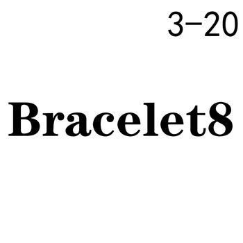 2019 925 Sterling Srebro Klasičnih Srčkan Nosi Bracelet8 Visoka Kakovost Modnih Dobra Ženska Ornament Tovarne Na Debelo
