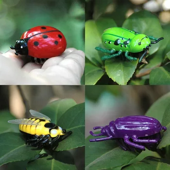 Električni Hrošč Ladybug Simulacije Živali Insektov Mačka Igrače Igrača Baterijsko Mini Igrače