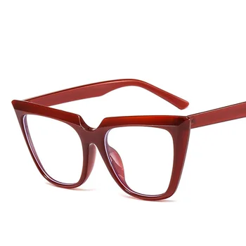 Cat Eye Glasses Za Ženske Modni Računalnik Branje Očala Moških Pregleden Očala Blagovne Znamke Oblikovalec Letnik Jasno Očala