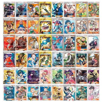 10 Kos Ne Ponovite Pokemon TRENER Sije Kartico angleški Različici Igre Zbiranje Boj Carte Kartice V MAX EX Otrok Igrača