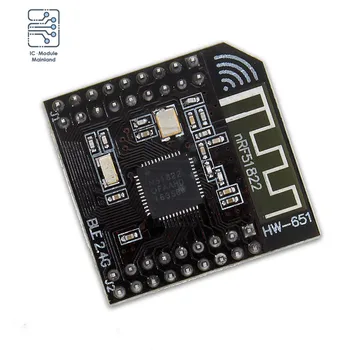 NRF51822 2.4 G Brezžični Modul za Brezžično Komunikacijo Bluetooth 4.0 Zigbee modul DMX512 Odbor