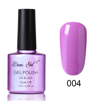 Beau Gel 10 ml Vijolično Series UV Nohti Gel lak Pol permanentni lak za Nohte Nail Art Za Manikura Salon UV-LED Lučka