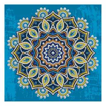 5D DIY Bleščeč Diamant, Barvanje s številko Mandala Slika Diamond Mozaik Vezenje Doma Dekoracijo Slikarstvo Dropshipping