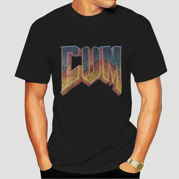 Doom Prišlo Majica Letnik Graphic Tee Majica za Moške Moških Oblačil