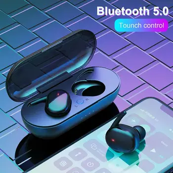 Y30 Tws Brezžične Slušalke Hrupa Bluetooth 5.0 Slušalke Šport Touch Kontrole Čepkov 9D za Stereo Slušalke z Mikrofonom