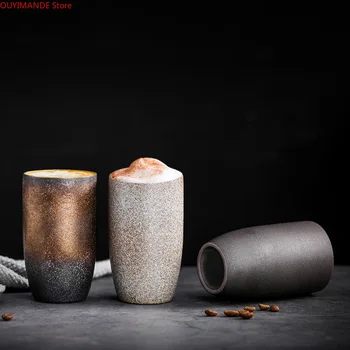 230ml Retro Lončenina Kava Espresso Skodelico Čaja, Keramični Pokal Kreativno Zasnovo Gospodinjskih Vode, Skodelica Latte Pokal