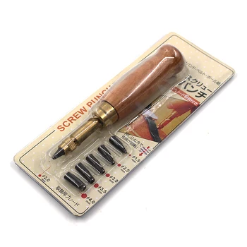 Usnje obrti, orodja za ročno šivanje preplete pribor izsekavanje praske ostrenje vosek skladu thimble strani olje pen set komplet