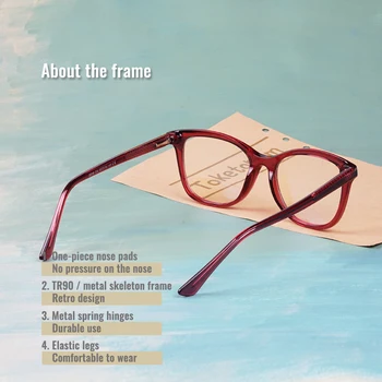 Toketorism Anti Modra Letnik Očala Kakovosti Recept Okvirji za Kratkovidnost Ženske, Moške Očala