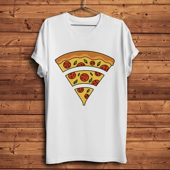 WiFi signala pizza smešno majica s kratkimi rokavi moški men poletje nova bela priložnostne kratkimi rokavi tshirt unisex kul hipster geek ulične tee