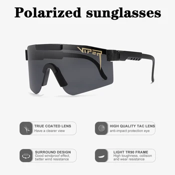 Polarizirana sončna Očala Kolo Šport na Prostem sončna Očala za Moški Ženske UV400 Kolesarska Očala Nastavljiv Templjev VPLIV Zaščite