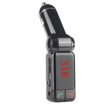 VODOOL Avto FM Oddajnik Dvojno USB Hitro Polnilnik, Prostoročno Prejme Komplet Brezžične TF Kartica MP3 Predvajalnik