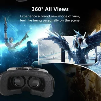 Virtualna Realnost 3D VR Očala Pametna Očala Čelada za Pametne telefone Mobilni Telefon 3-6 Palcev Igre, Gledanje Filmov Anti-Blu-ray