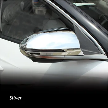 Avto Rearview Mirror Pokrov Zaščitne Nalepke Trim Okrasimo ABS Chrome Za Hyundai Tucson NX4 2021 Dodatki