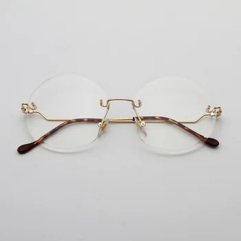 ZUCZUG Moda Rimless sončna Očala Ženske Luksuzne blagovne Znamke Design Crystal Clear Leče, sončna Očala Ženske Letnik Prevelikih Očal