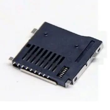 10X TransFlash TF Kartice Micro SD Self-izmet Vtičnice Priključite VC TF Pomnilniško Kartico, Vtičnice, Moduli, Micro SD Slot, Znanja mobilni telefon SMD