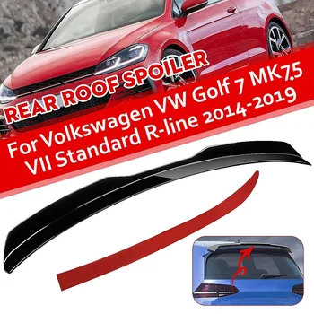 Mat Črna ABS Zadnje Okno Strešni Spojler Za VW Golf 7 MK7.5 VII GTI R Rline Spojler 2016-2019 GTD