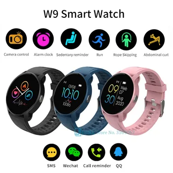 Fitnes Sport Pametno Gledati 2021 Ženske Moški Krvni Tlak, Srčni utrip Tracker Watch Elektronska Ura Za Android iOS Smartwatch