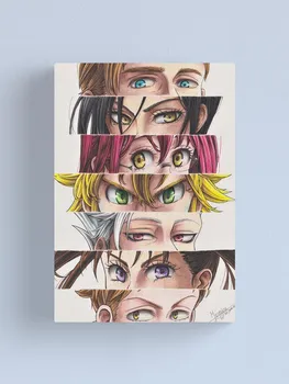 Japonske Anime Oči Znak Darilo Doma Dekor Platno Slike Wall Art Slik, Fotografij Sodobnih Modularno Plakat, Dnevna Soba Okvir