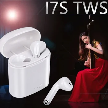 I7s TWS Brezžične Slušalke Slušalka Bluetooth 5.0 Slušalke Šport Čepkov i7 Slušalke Z Mikrofonom Za pametni Telefon Xiaomi Samsung LG