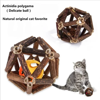 Področje mačka igrače, ročno izdelana naravna Matatabi žogo preprečevanje bolezni, lajšanje tlaka jjeza igrača