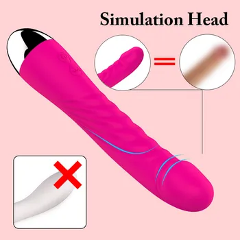 G-Spot Vibrator, Vibrator za Žensko Silikonska Vodotesna 10 Načini Vibrador Klitoris Massager Ženski Masturbator Sex Igrače za Ženske