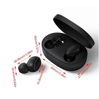 Xiaomi Redmi Airdots 2 Res Brezžične Stereo Slušalke TWS Šport Čepkov Pro in-ear Slušalke DSP Z Mic