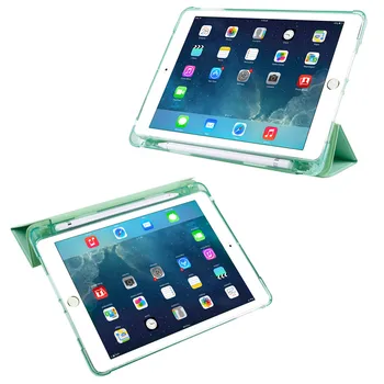 Za iPad 8. 7. in 6. Generacije Primeru, če Imetnik Svinčnik, Zložljivi Smart Cover Funda Za iPad 10.2 9.7 iPad 8 7 6 5 Zraka 3 2 1 Primeru