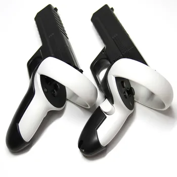VR Krmilnik Ročaj Trmast Streljanje Ročaj Imetnik Črno Bel VR Krmilnik Ročaj Za Oculus Prizadevanju 2VR Virtualne Realnosti Headse