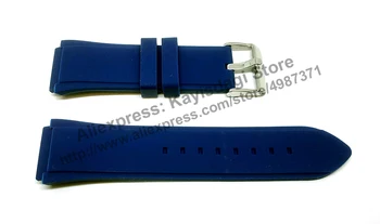 22 mm Modra Gume watch pasu trak Comp Uganiti, Zbirka GC W0247G3 , W0248G5 , W0040G6 , W0040G7 , W0040G9 , W0407G2