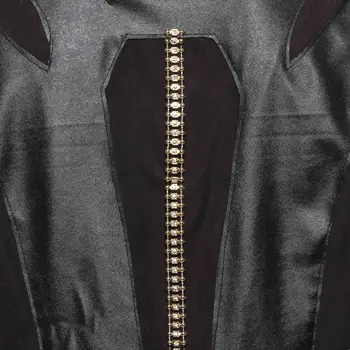 Priložnostno Črne Dolge Plašče Ženske Gotike Cool Plus Velikost 5XL Slim Hooded Zadrgo Letnik Zimski Ženski Punk Površniki Retro Outwear