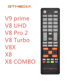 [Resnično]HD Satelitski TV Sprejemnik Daljinski upravljalnik za Gtmedia v8 UHD in freesat V7SHD V8 Serije X8 COMBO V9 Prime V7 HD sprejemnik