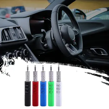 3,5 mm jack, Bluetooth Car Kit, prostoročno telefoniranje, Glasbo, Avdio Sprejemnik Ac Auto AUX Komplet za Zvočnik Slušalke Bluetooth, Aux