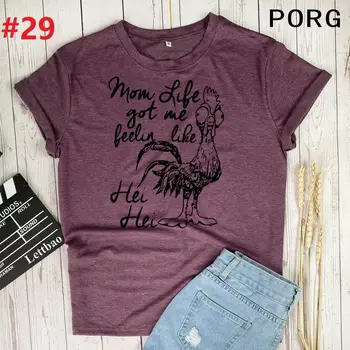 Mama Življenje Me je Počutiš, Kot Vz Vz Ženske majice Prevelik T-shirt Novo Harajuku Majica s kratkimi rokavi Ženske Smešno 90. letih Grafični Tshirt 2021