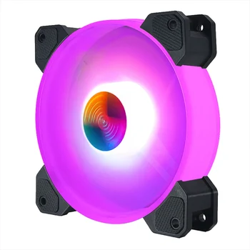 Coolmoon 12 CM RGB Fan 120mm A-RGB FAN 5V Glasbe Ritem Krmilnik-RGB Ohišje AURA SINHRONIZACIJA Vode, Hladilnik po Meri Za Mod Tih Ventilator
